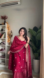 DESIGNER LOOK JIMMY CHOO FABRIC BASE PLAZZO SUIT SET OF 3