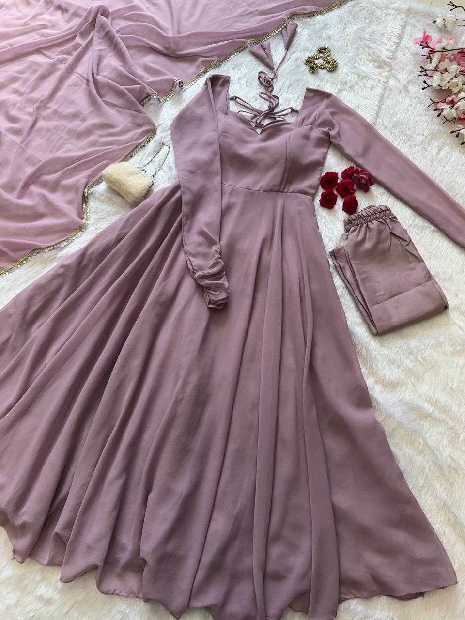 ELEGANT FLOW ANARKALI