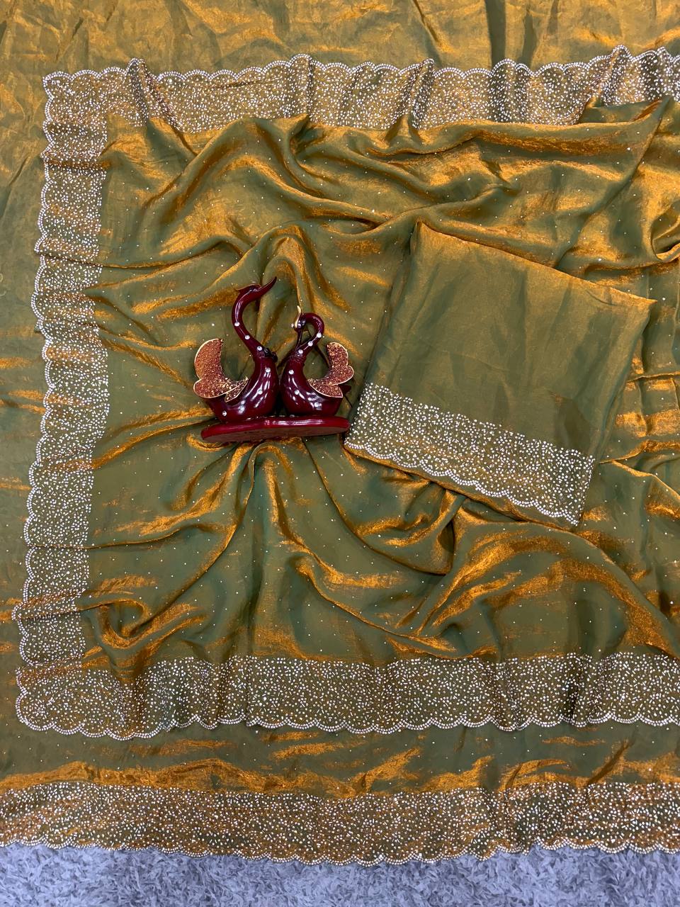 WEDDING SPECIAL RICH LOOK DESIGNER SAREE