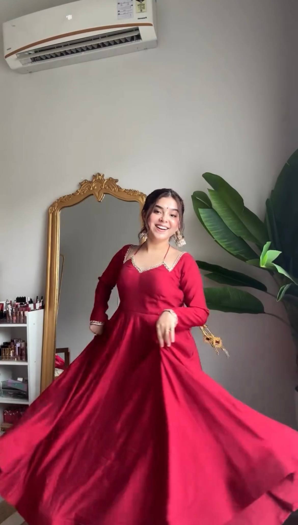 ROYAL MAROON COLOR FESTIVE SPECIAL ANARKALI SUIT SET