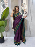 NEW TRENDING ZIP & GO SAREE