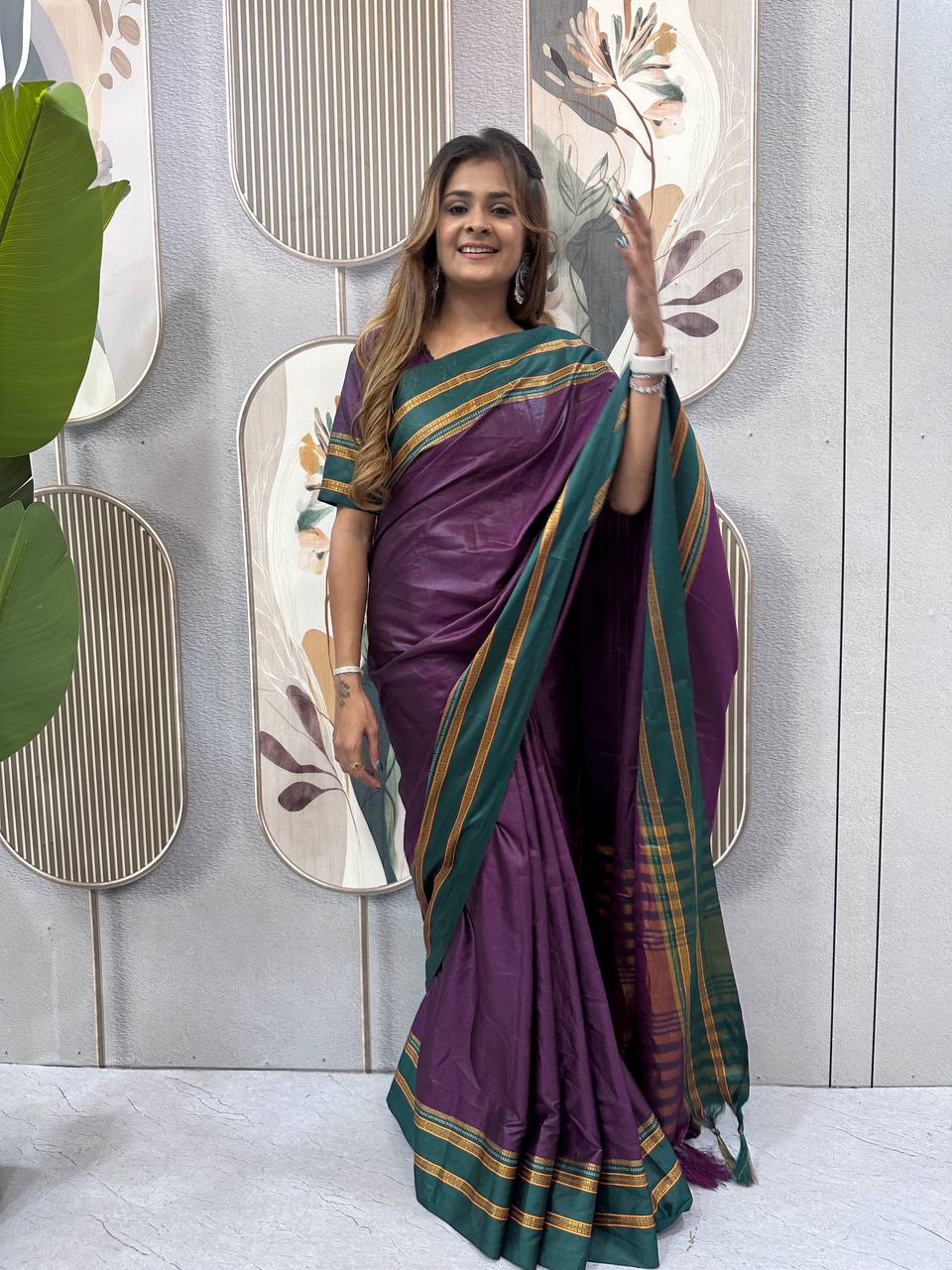 NEW TRENDING ZIP & GO SAREE