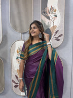 NEW TRENDING ZIP & GO SAREE