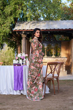 MEHANDI COLOR WEIGHTLESS MARBLE SAREE